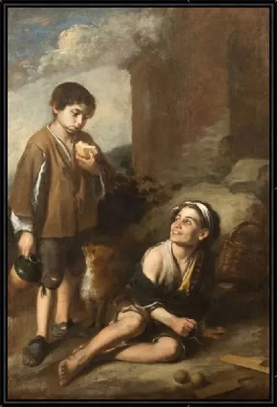 Картина Приглашение на игру (1660)