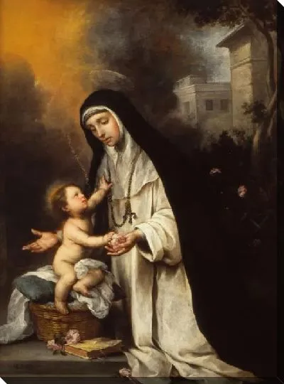 Картина Святая Роза (1670)