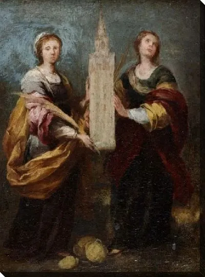 Картина Святая Хуста и Святая Руфина (1665-1666)