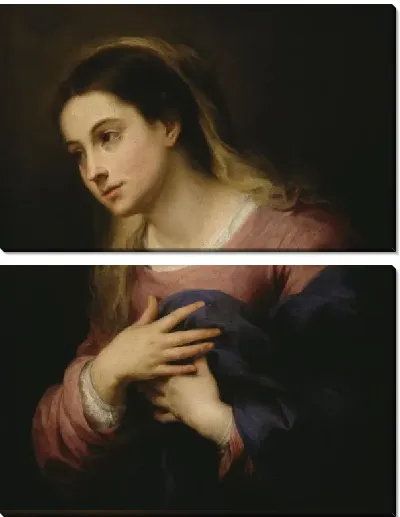 Картина Богоматерь Благовещения (1670-1680) 