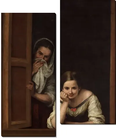 Две женщины у окна (1655-1660)
