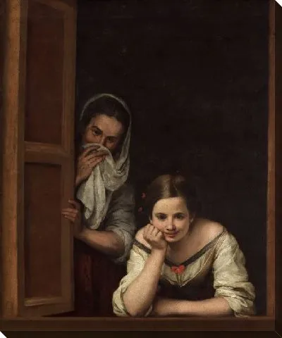 Две женщины у окна (1655-1660)