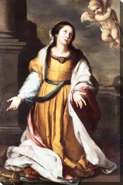 Картина Святая Екатерина Александрийская (1645-1650)