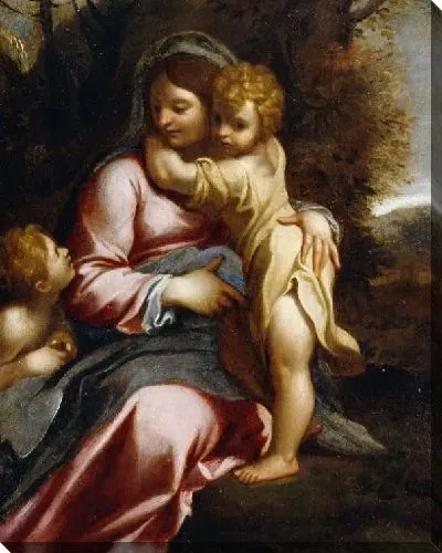 Картина Мадонна с младенцем и Святой Иоанн