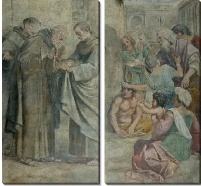 Картина Чудо из роз (1605-1606)