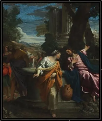 Картина Христос и самарянка (1596-1597)