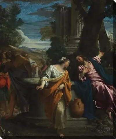 Картина Христос и самарянка (1596-1597)