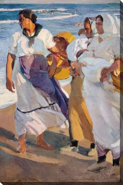 Картина Рыбачка из Валенсии (1915)