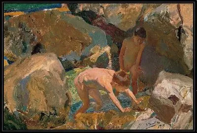 Дети в поисках моллюсков (1919)