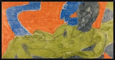 Картина Портрет Отто Мюллера (1915)