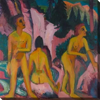 Картина Купальщицы (1923-1927)