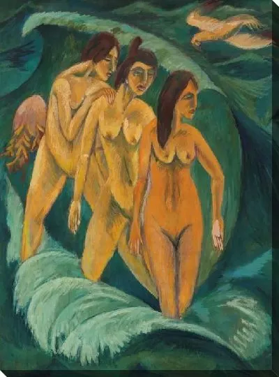 Картина Три купальщицы (1913)