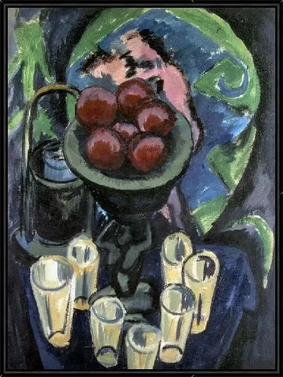 Картина Натюрморт с бокалами (1912)