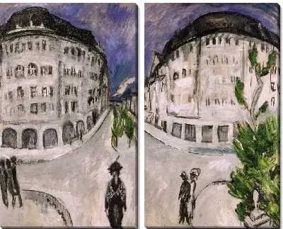 Картина Улица (1912-1913)