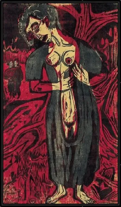 Картина Суицидальные лицо (1921)