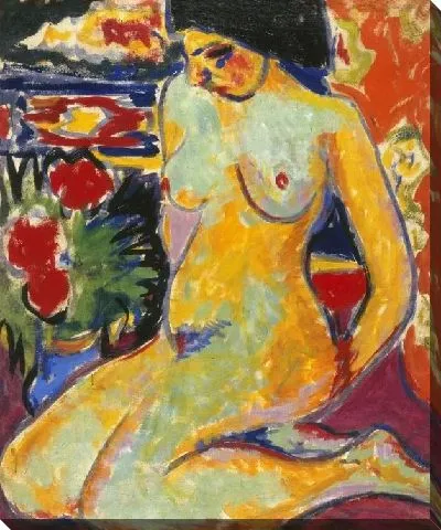 Картина Обнаженная (портрет Додо) (1910)