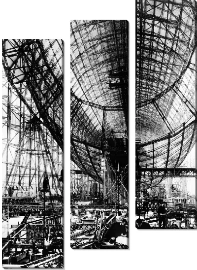 Модульная картина Дирижабль №8