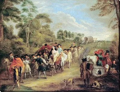 Солдаты на марше