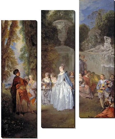 Картина Праздники (1715)
