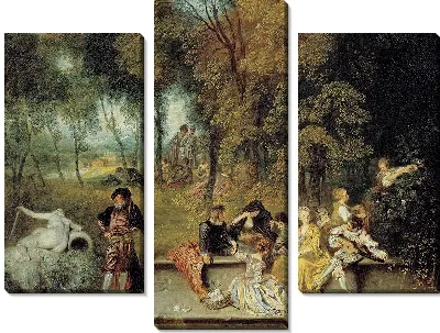 Картина Прелести любви (1718-1719)