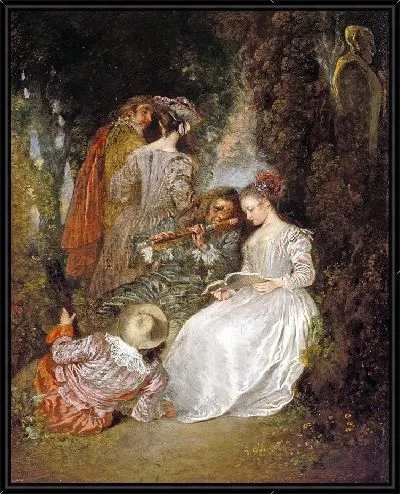 Картина Идеальный аккорд (1719)