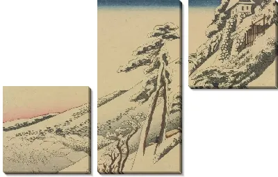 Картина Камеяма (Tokaido Gojusantsugi no Uchi-Kameyama)