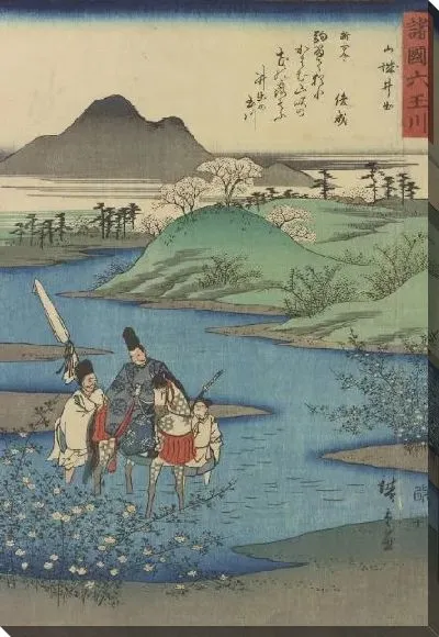 Картина Записи Тамагавы (Shokoku Rokutamagawa-Yamashiro Ide)