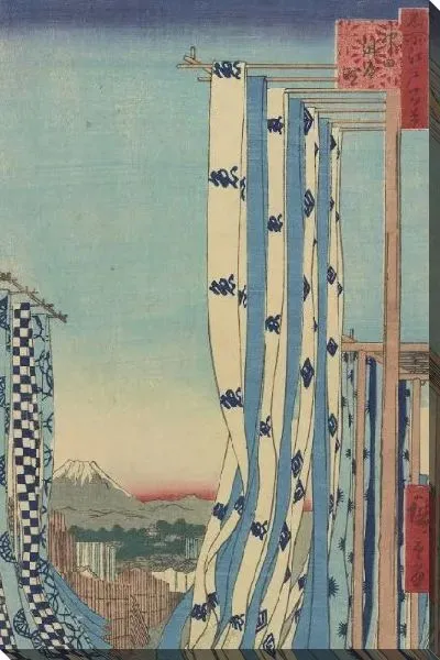 Картина Канда (Meisho Edo Hyakkei - Kanda Konya cho)