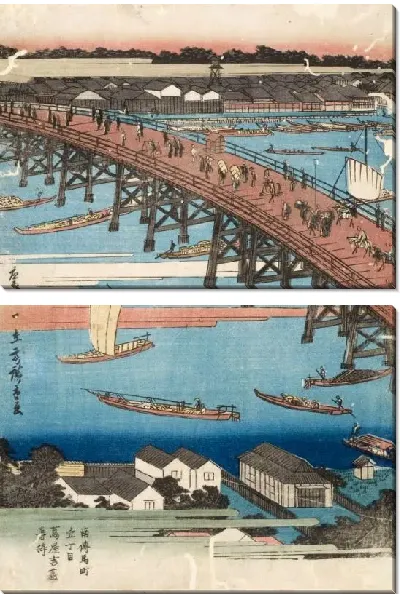 Картина Пейзаж (1820-1858) (Woodcut)