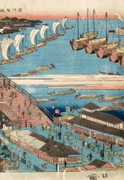 Картина Пейзаж (1820-1858) (Woodcut)