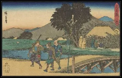 Картина Рокуданме (Chushingura rokudanme)