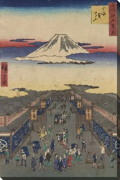 Картина Суруга-чо (Meisho Edo Hyakkei - Suruga-cho)