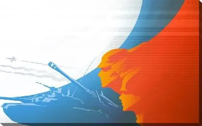 Картина маслом триколор