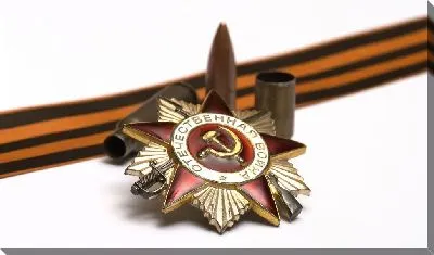 Картина маслом Орден и гильзы