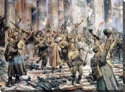 Картина маслом Победа №2