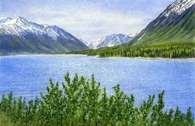 Плакат Горы №14
