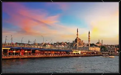 Закат в Стамбуле