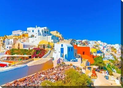 Деревня в Санторини