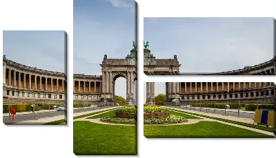 Модульная картина Брюссель