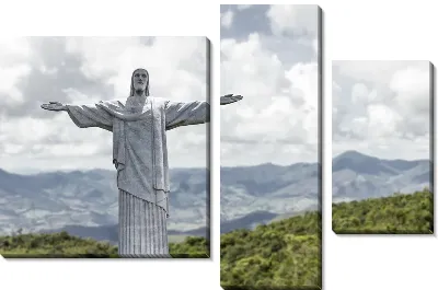 Модульная картина Статуя Христоса Искупителя