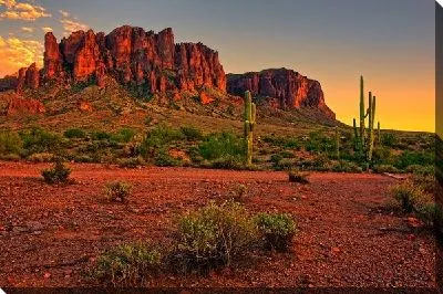 Пустыни и горы в штате Аризона