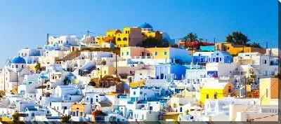 Постер Санторини