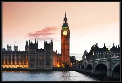 Картина Лондон на закате