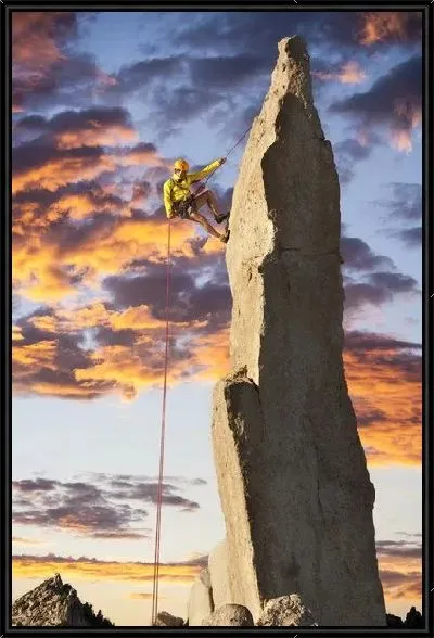 Картина Скалолаз