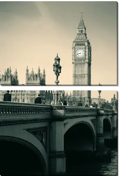 Модульная картина Мост в Лондоне №4