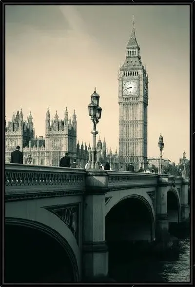 Картина Мост в Лондоне №4