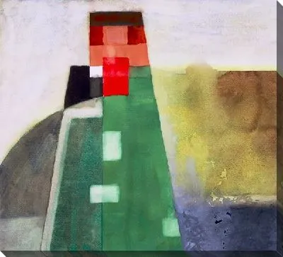 Картина маслом Абстракция с прямоугольниками