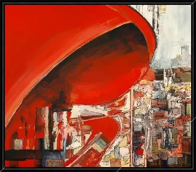 Абстрактный городской пейзаж