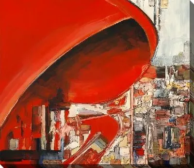 Абстрактный городской пейзаж