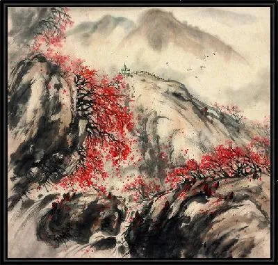 Китайский пейзаж №4